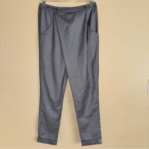 Front Row Shop Gray Asymmetrical Button Trouser Pants Size M NWT!